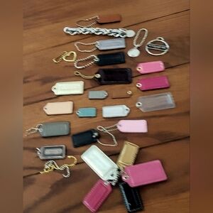 Coach Logo Tag Fobs x26